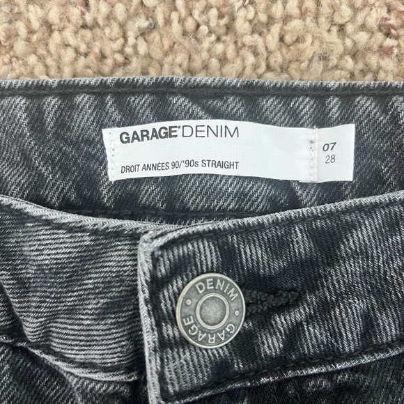 Size 7!! Garage Denim 90s Straight Jean Size 7 - Picture 5 of 6